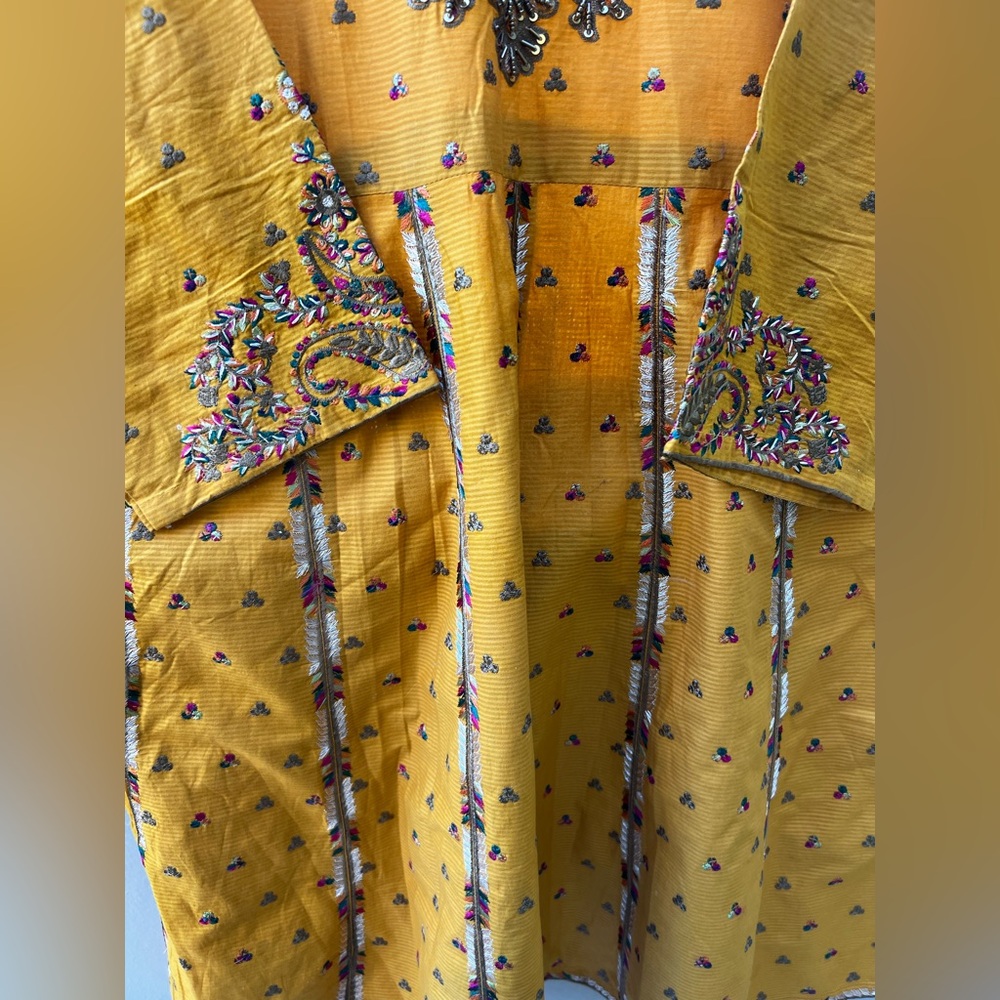 Pakistani Indian 2 piece embroidered dress